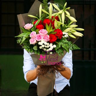 Thank you flower bouquet Hanoi